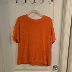 Casual Orange T-Shirt